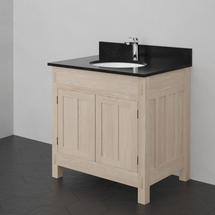 30 in. Sink and Drawer Base Vanity Bathroom Cabinet in Unfinished Poplar