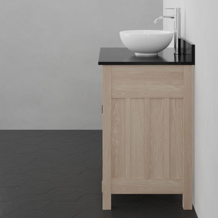 30 in. Sink and Drawer Base Vanity Bathroom Cabinet in Unfinished Poplar