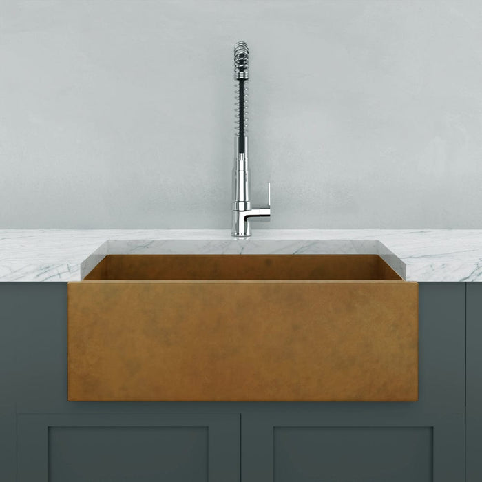 24 Smooth Concrete Apron Sink
