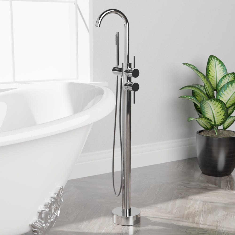 Latonia Freestanding Tub Faucet with Hand Shower