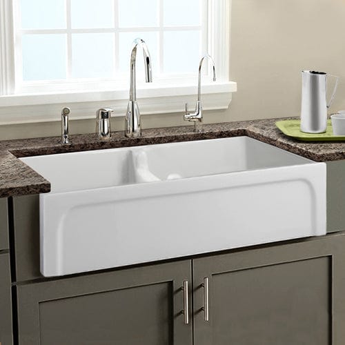 Farmhouse Double Bowl  Concrete Apron Front Kitchen Sink